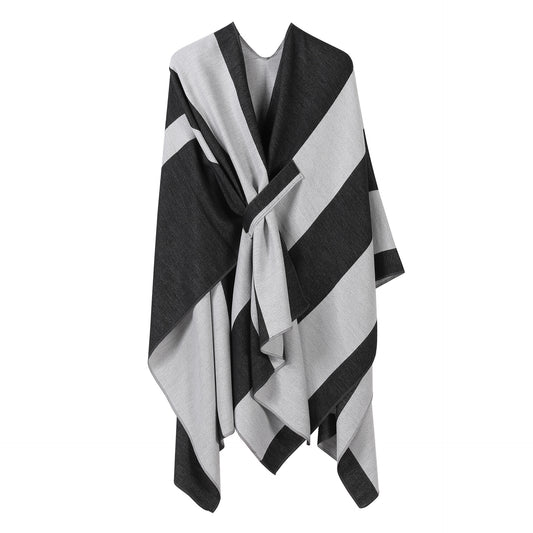 Shawl Plus Bar Split Double-sided All-match Trip Shoot Cloak