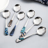 Stainless Steel Creative And Minimalist Household Soup Spoon