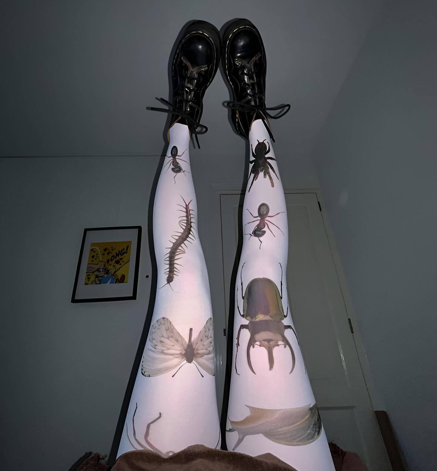 Printed Sheer Pantyhose For Women