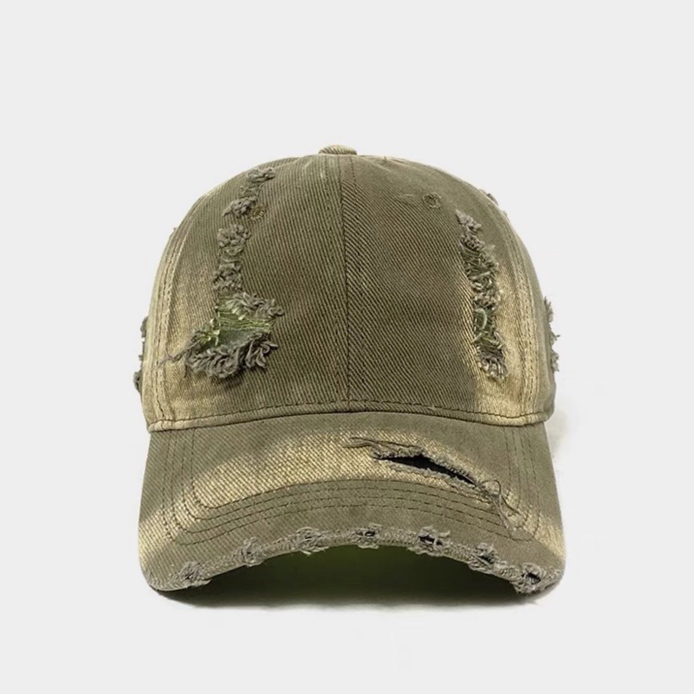 Washed Make Old Ripped Baseball Cap For Women