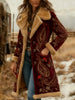 Women's New Long Sleeved Large Woolen Overcoat