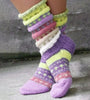 Women's Warm Color Matching Knitted Wool Woolen Socks