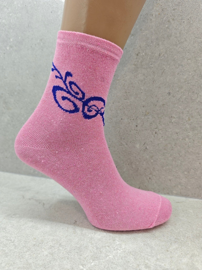 Womens Colourful Patterned Tattoo Socks Pack Of 6 12 24 Pairs