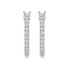 Flowing Light - Earrings Set With Top-quality Moissanite S925 Silver And Platinum-plated Stud Earrings, A Fashionable And Trendy Accessory, Can Be Detected By A Diamond Pen In Yellow Gold And Rose Gol
