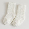 Warm Breathable Coral Fleece Children's Socks Candy Color Home Boy Girls Mid-calf Length Room Socks