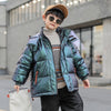 Western Style Big Kids Thick Winter Children's White Duck Down Jacket