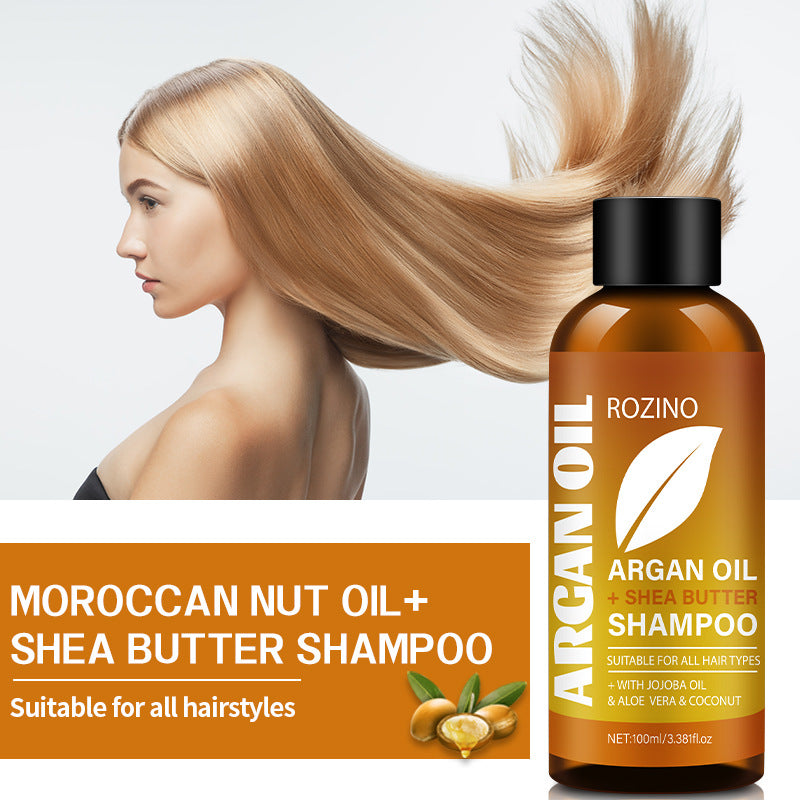 Morocco Nuts Oil Multi-Effect Hair Care Soft Improve Frizzy Hair Shampoo