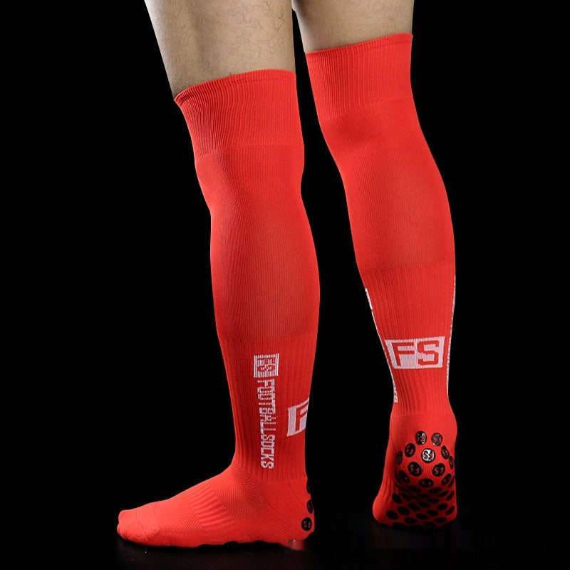 Anti-slip Dispensing Soccer Socks Long Knee-length Football Match Training Socks