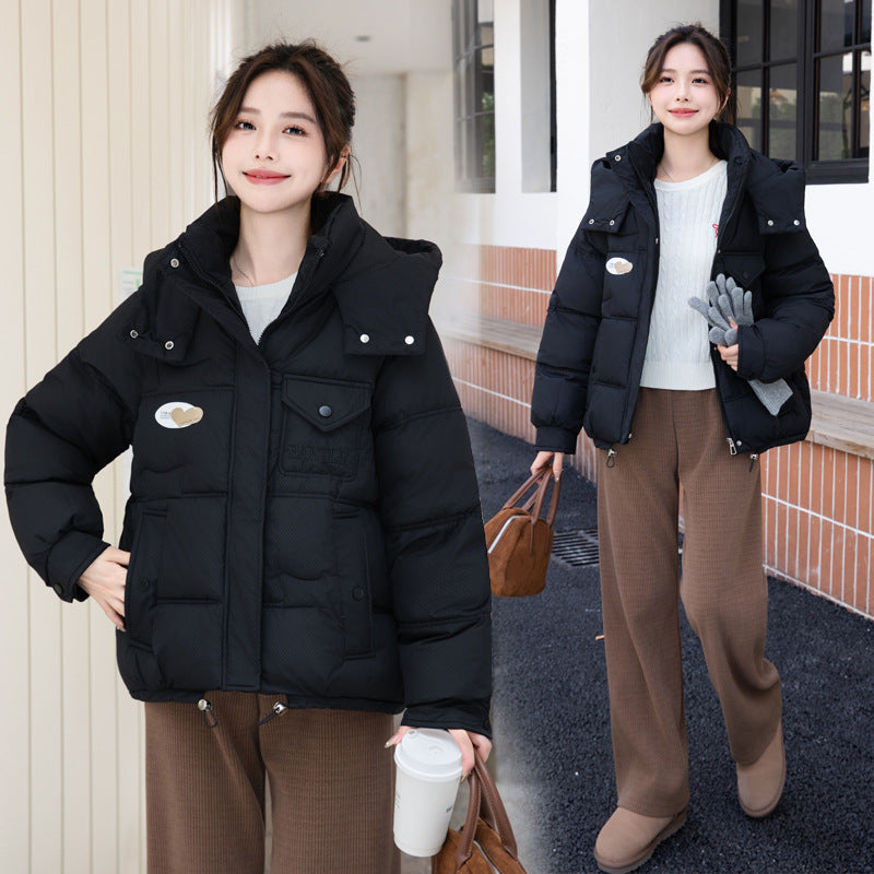 Women's Candy-colored Cotton-padded Jacket