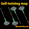 Hand Wash Free Self Twisting Rotating Mop For Both Dry And Wet Use