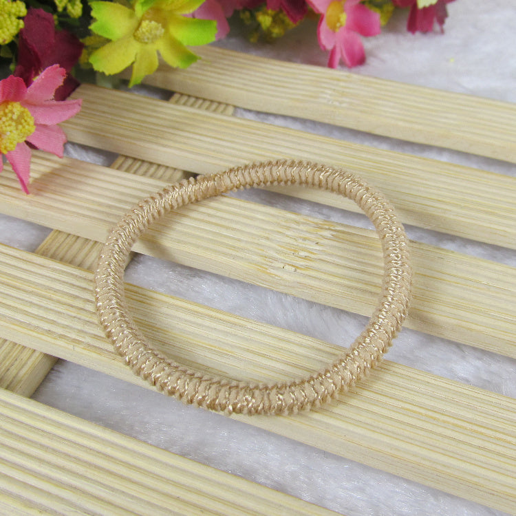 Fashion Hair Tie  Cord Unembellished Elastic Band