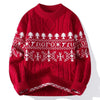 Couples' Christmas Crew-neck Pullover Sweaters