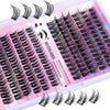 12 Rows Of 150 Segmented Lashes In Clusters