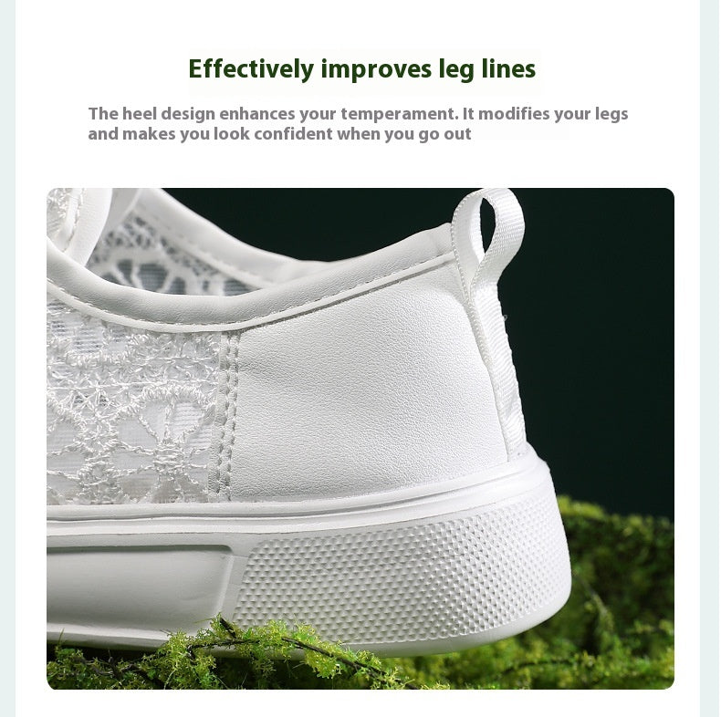 Thin Flat Student Hollow Breathable Sports Shoes