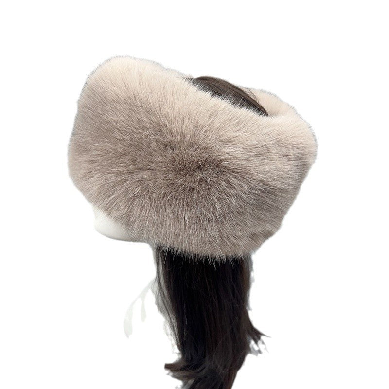 Antique White Without Top Ethnic Style Hat