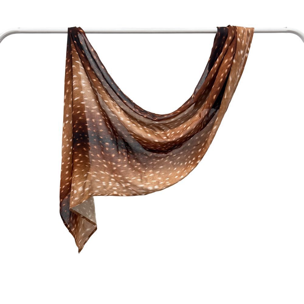 Modal Cotton Headscarf Marble Digital Printing