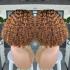 Cross-border E-commerce Exclusively For Ombre Curly Bobo1b30 Human Hair Lace Wig