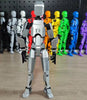 Multi-Jointed Movable Shapeshift Robot 2.0 3D Printed Mannequin Dummy Action Model Doll Toy Kid Gift