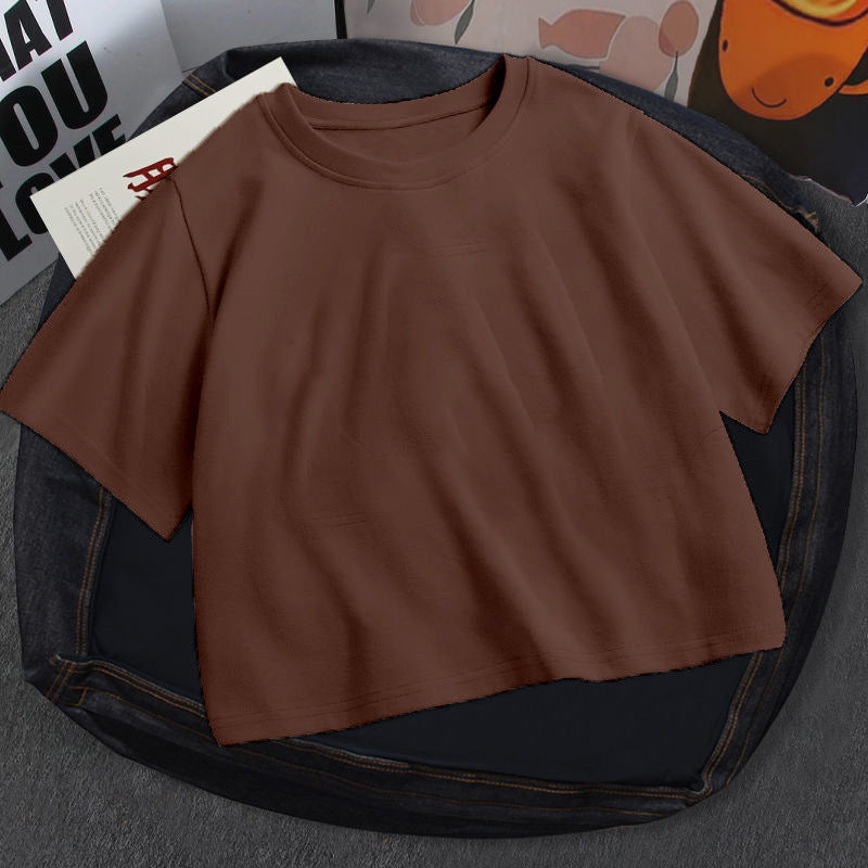 European And American DIY Summer Y2g Short-sleeved Women's T-shirt Hot Girl