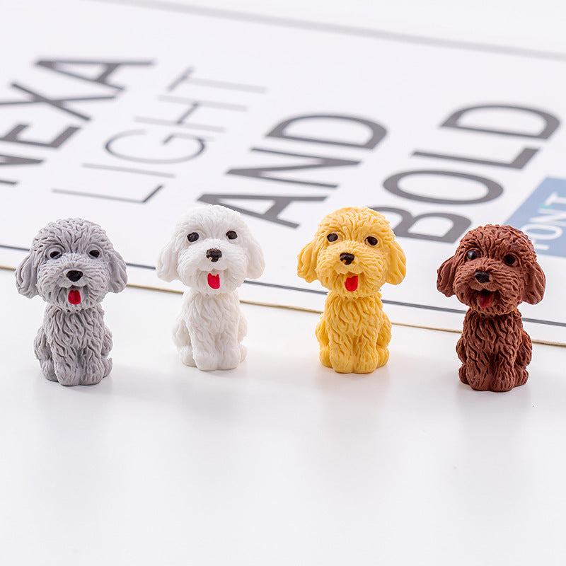 Cute Teddy Dog Eraser Eraser