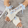 Winter With Strap Warm Gloves For Women