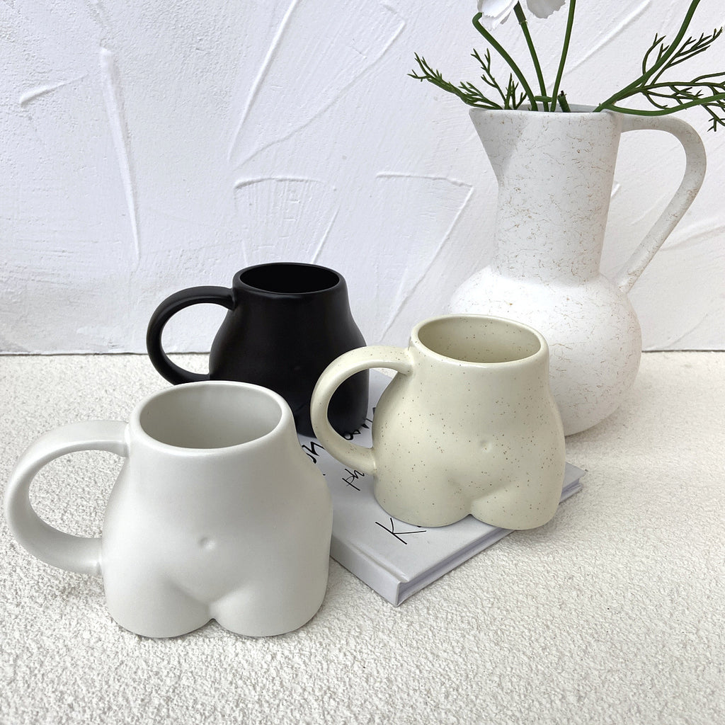 Ass Cup Creative Coffee Cup Ceramic Mug