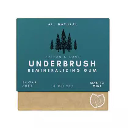 علكة عضوية بنكهة النعناع المعجزة لإعادة تمعدن المعادن