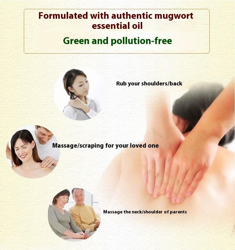 Stone Moxibustion Gua Sha Household Moxibustion Scraping Integrated Jar