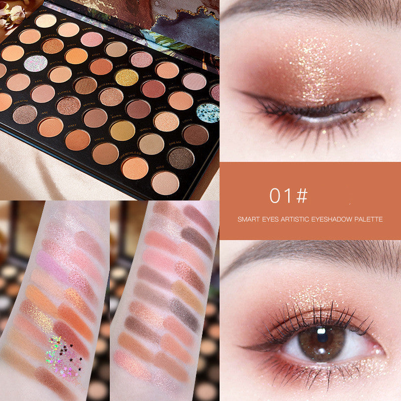 Multi-color Eyeshadow Palette Student Pearly Earth Color
