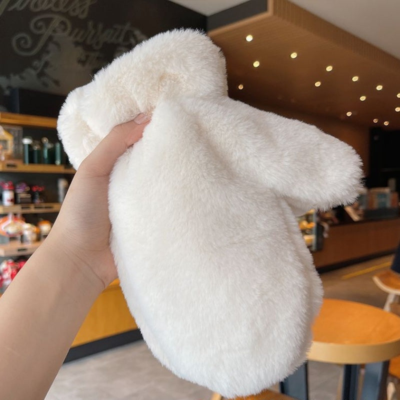 Plush Thickened Warm Female Plush Finger Cute Simple