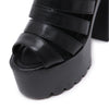 Stage Shoes Nightclub Platform High Heel Platform Shoes Chunky Heel Women's Sandals