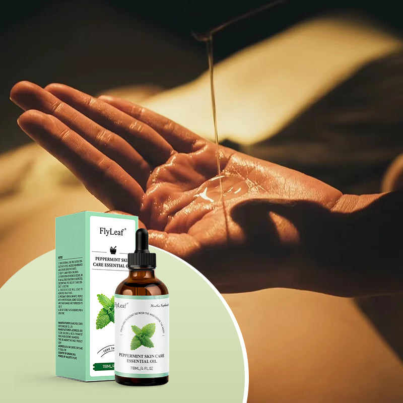 Pure Natural Peppermint Essential Oil To Invigorate & Awaken Senses Aromatherapy Oil For Diffuser  Massage