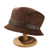 Corduroy Fisherman Hat Children's Autumn And Winter High-grade Hepburn Style