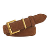Ladies' Pin Buckle Belt Leather With Dress Coat