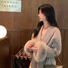 Autumn And Winter Fox Fur Double-sided Coat Women's Senior Coat