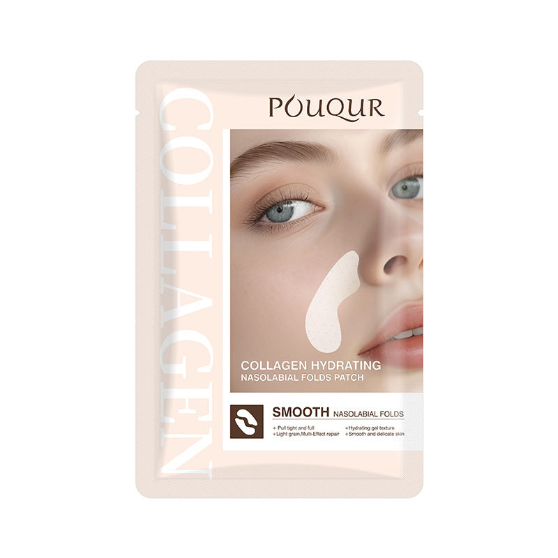 French Pattern Stickers Full English Collagen Hydrating Eight-character Pattern