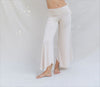 High Waist Irregular Casual Pants Yoga Cropped Pants