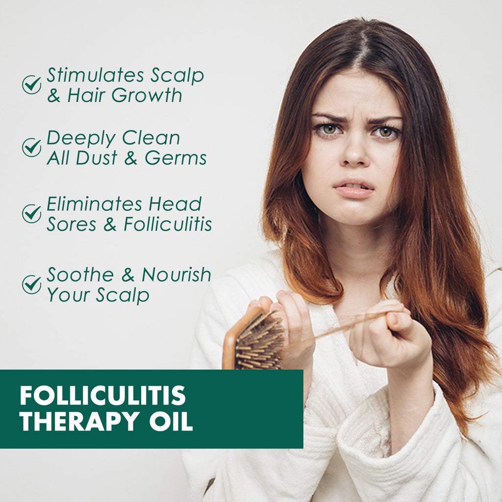 زيت تنظيف فروة الرأس العميق