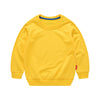 Boys Korean Round Neck Solid Color Loose Long Sleeve Pullover