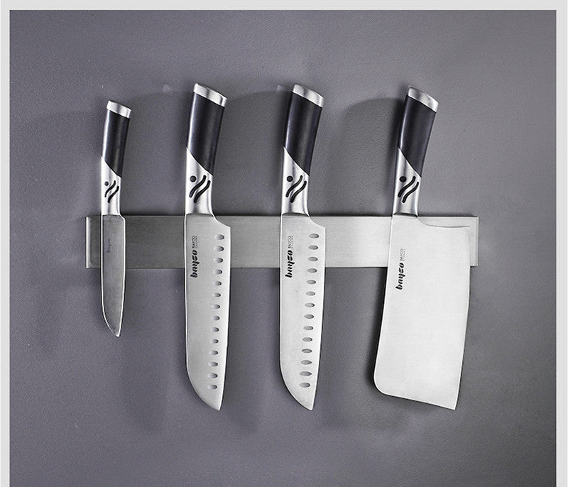 Magnet Knife Holder Kitchen Wall-mounted Perforation-free Magnetic Knife Storage Rack Magnet