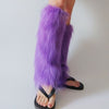 Fur Plush Thickened Warm Leg Niche Wear