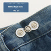 Waist Button Metal Buckle Nail-free Snap Fastener