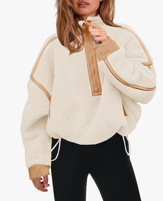 Autumn And Winter Warm Casual Jacket Plush