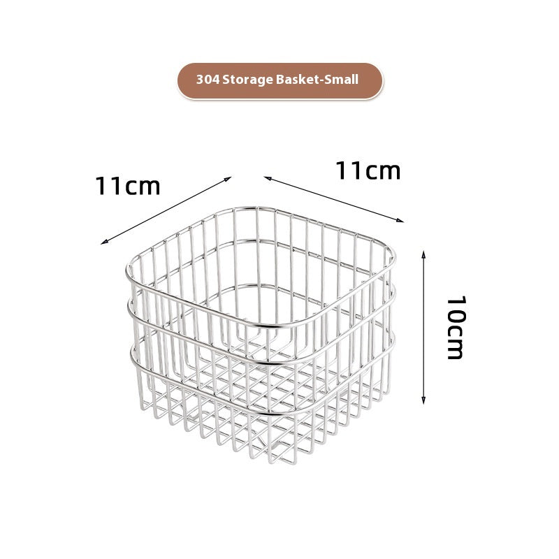 Kitchen Storage Rack Draining Basket Household