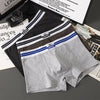 New Men's Underwear Pure Color Cotton Mid-waist Underwear