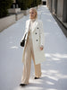 2025 New Women's Coat, Solid Color Coat, Essential For Autumn And Winter, Warm Coat