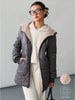 Aveloria Affinna Casual Quilted Loose Hooded Padded Padded Coat Clothes Winter