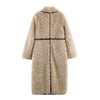 Women's Elegant Fleece Long Overcoat Outerwear