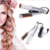 Automatic curling iron hair straightener for wet and dry hair