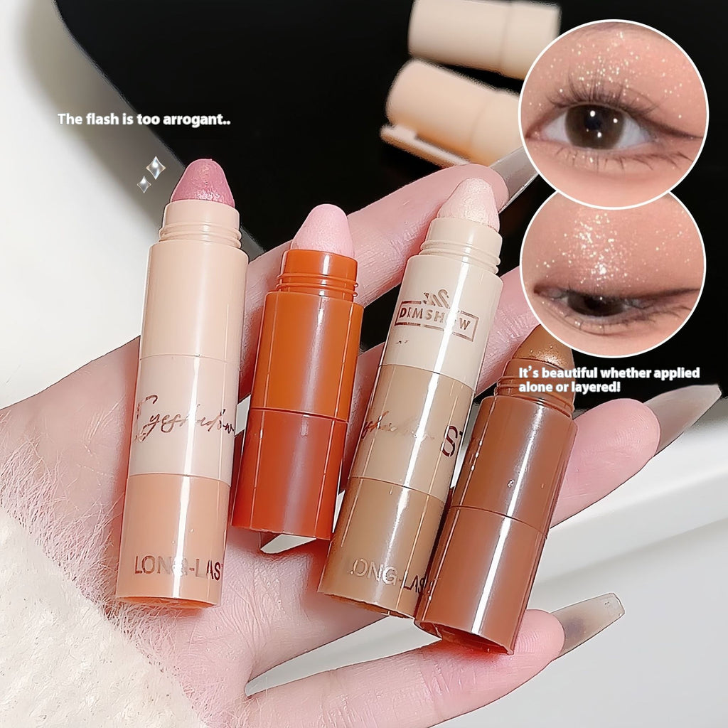 Five And Five Sections Lazy Eyeliner Pen Highlight Plain Face